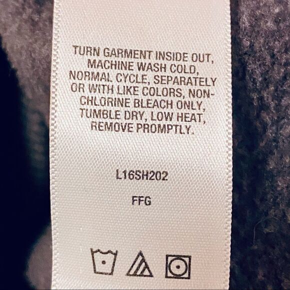 Cabela's pink grey full zip logo sweatshirt hoodie - Picture 9 of 9